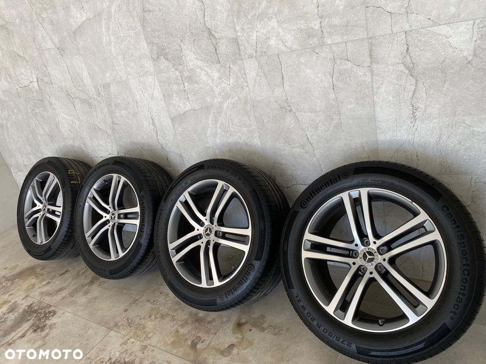 Oryginalne Felgi Mercedes + opony Continental. MERCEDES GLE GLS R20 - 5