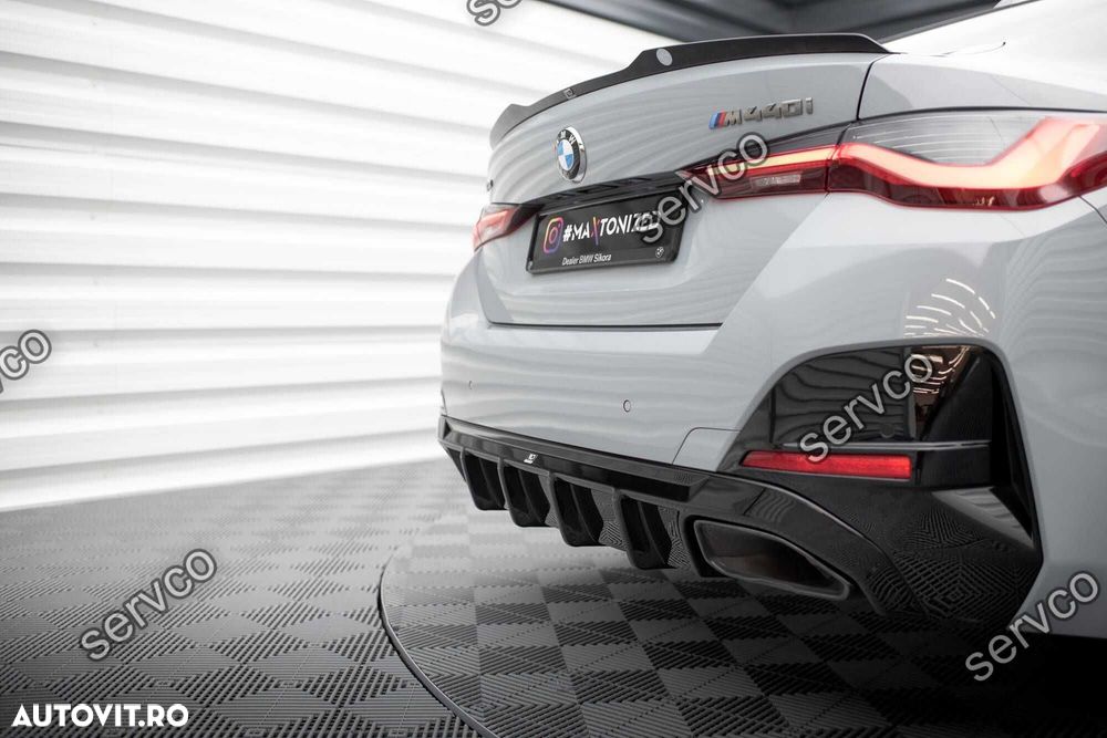 Difuzor bara spate Bmw Seria 4 G26 M440i Gran Coupe 2021- v11 - Maxton - 5