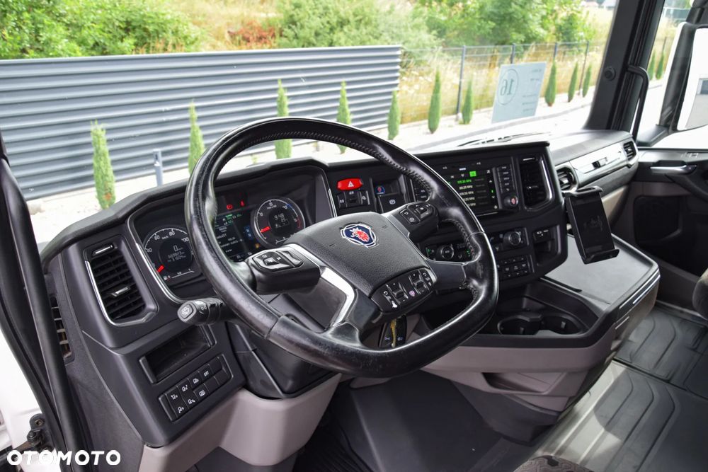 Scania 500S / FULL AIRMATIC / HYDRAULIKA / RETARDER / KLIMATYZACJA POSTOJOWA / ACC / KLIMA / 2 ZBIORNIKI PALIWA / FULL LEDY / FULL SPOILERY / SERWISOWANA / SPROWADZONA - 24