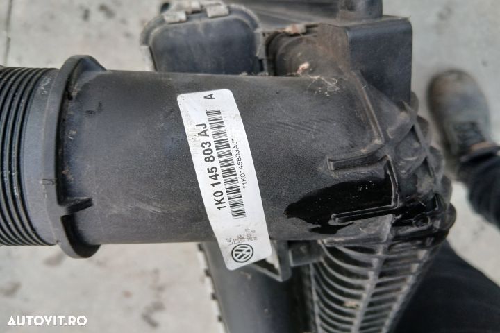 Radiator apa racire motor 1K0121251DD 1K0145803AJ + INTERCOOLER 1K012 - 4