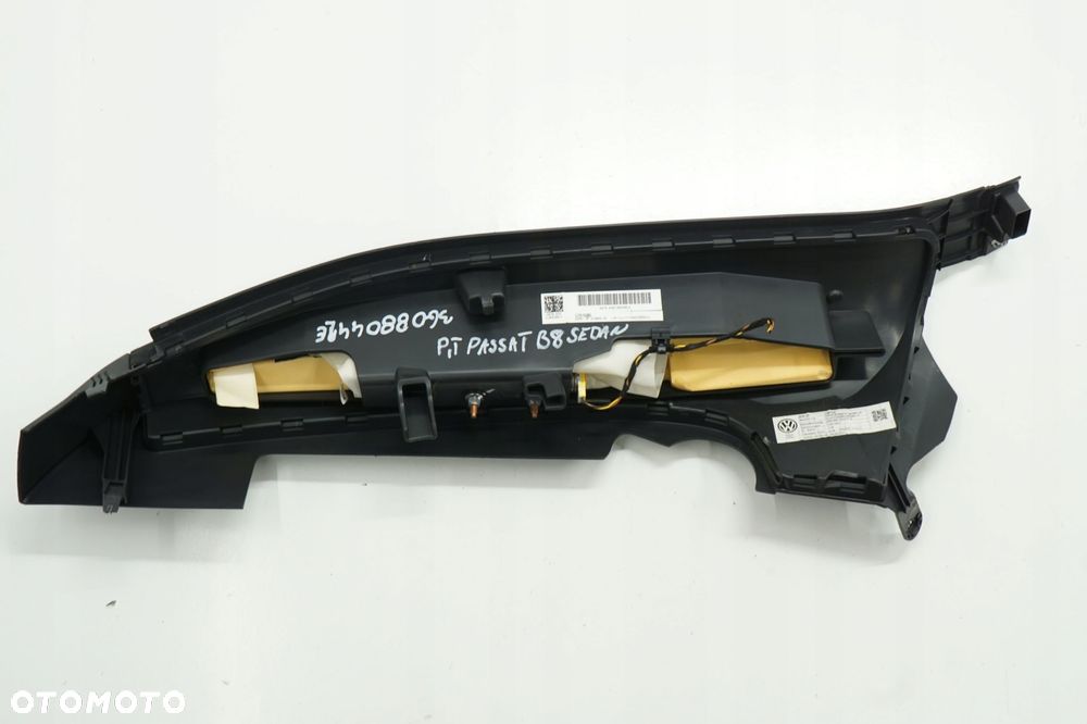 VW PASSAT B8 SEDAN 17R PODUSZKA AIRBAG KANAPY PRAWY TYŁ 3G0880442E - 4
