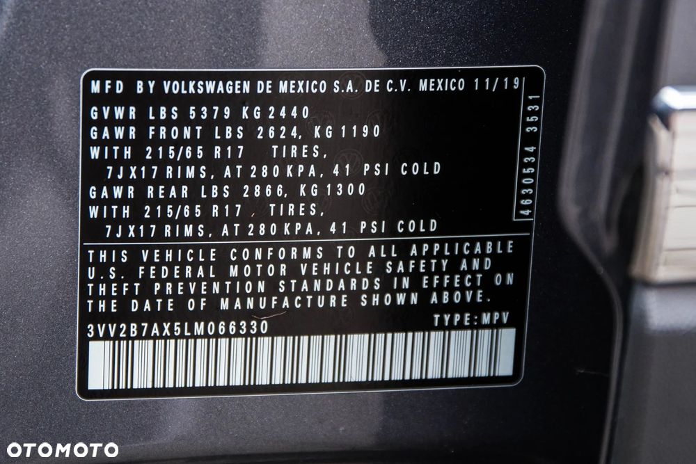 Volkswagen Tiguan Allspace 2.0 TSI 4Mot Comfortline DSG 7os - 32