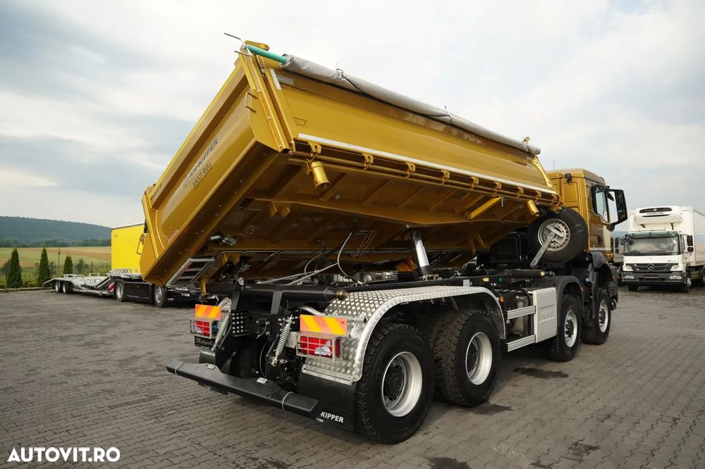 MAN TGS 41.480 / 8X6 / BASCULATOR 3 LATE / BORDMATIC / KH KIPPER / AUTOMAT / NOU / 2026 / - 9