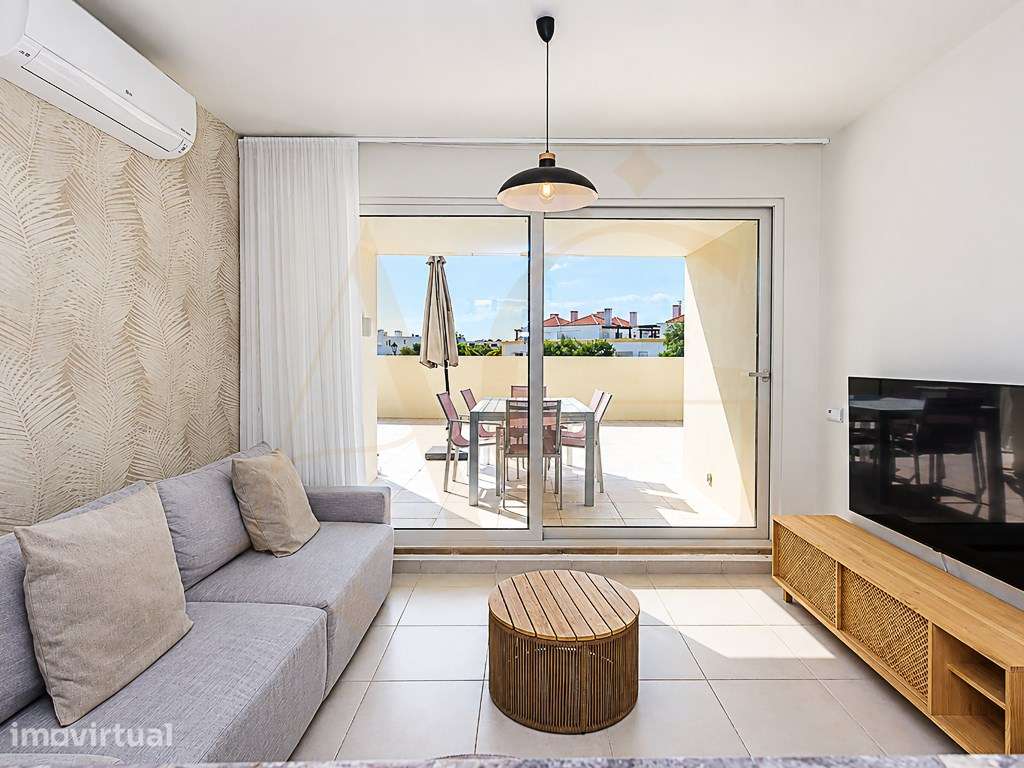 Apartamento T2 a poucos passos da Ria Formosa, com Terraço, Piscina... - Grande imagem: 2/52