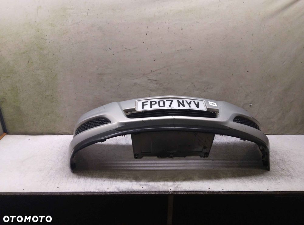 + ZDERZAK PRZÓD PRZEDNI OPEL ASTRA H 3 III LIFT FL Z157 SREBRNY