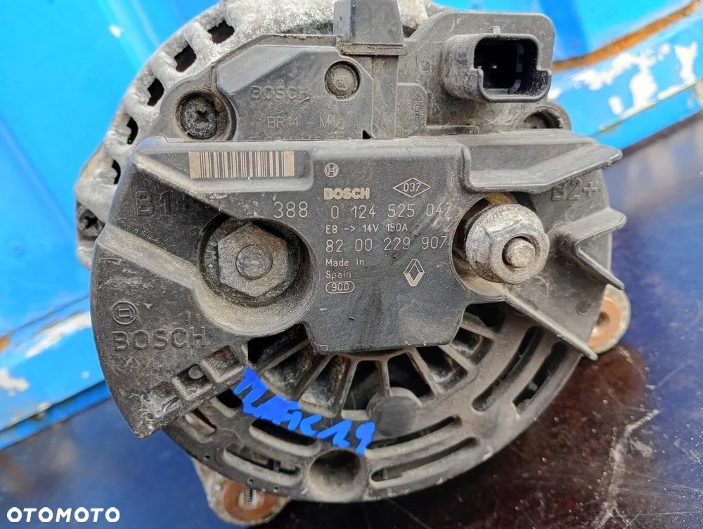 alternator 150a trafic ii vivaro a primastar 2001-2006 1.9 dci 8200229907 - 5