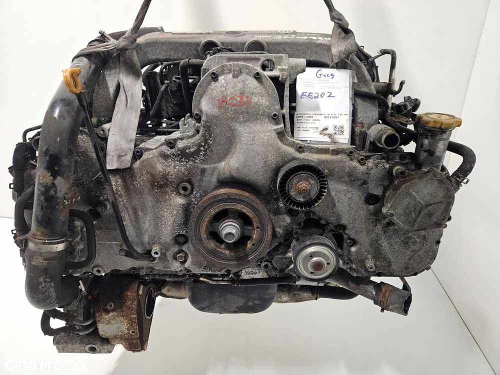 silnik kompletny subaru legacy forester 2.0d ee20 aluminiowy kolektor - 2