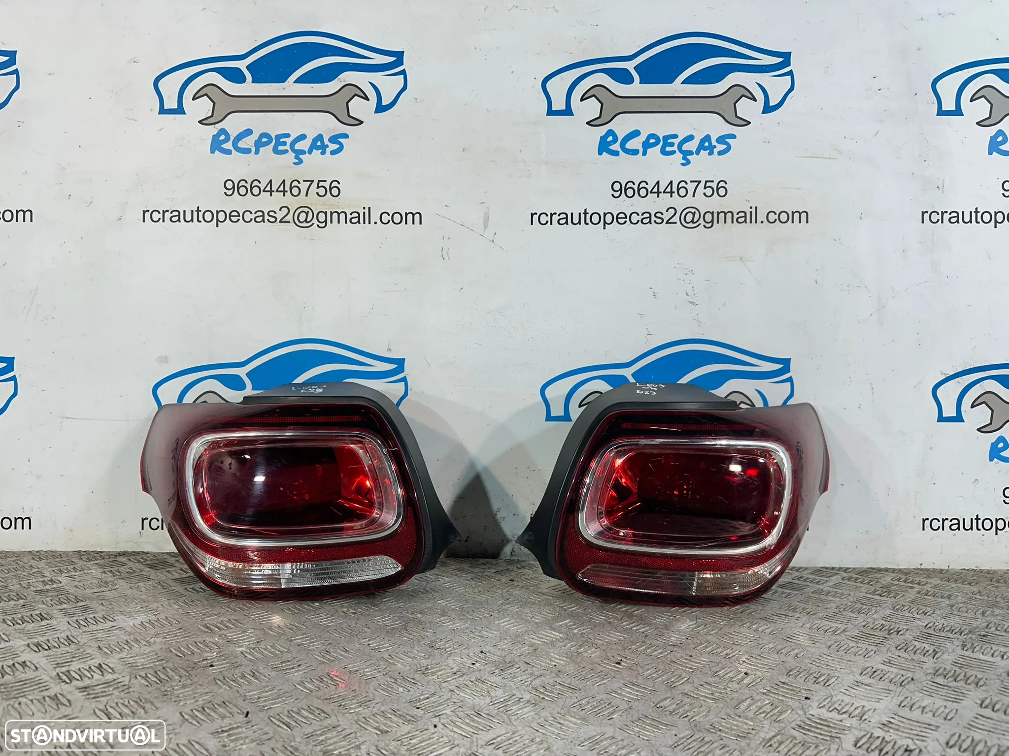 .Farolim traseiro Tras Direito Esquerdo PSA Citroen DS DS3 2009 - 2016 - 3