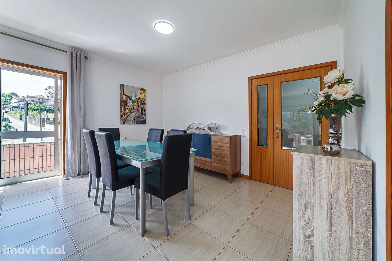 T2 com garagem e excelente localização em Fiães - Grande imagem: 5/43