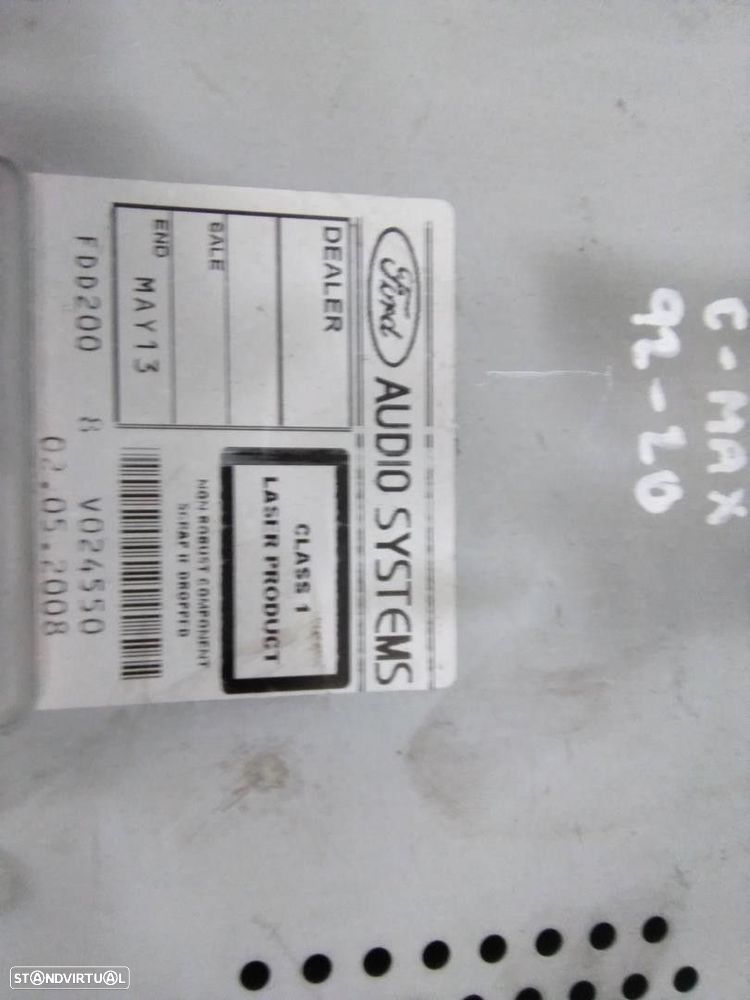 SISTEMA AUDIO / RADIO CD FORD FOCUS C-MAX 2008 -10R033539 - 2