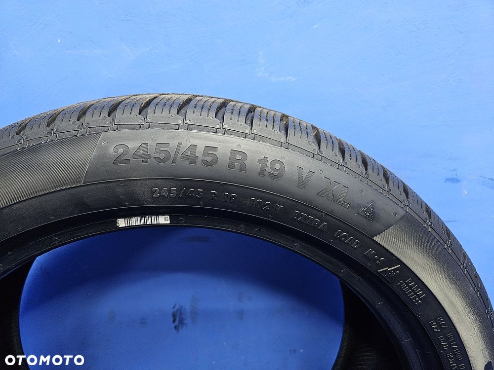 OPONA zimowa CONTINENTAL WinterContact 245/45 R19 23 rok 7mm - 3
