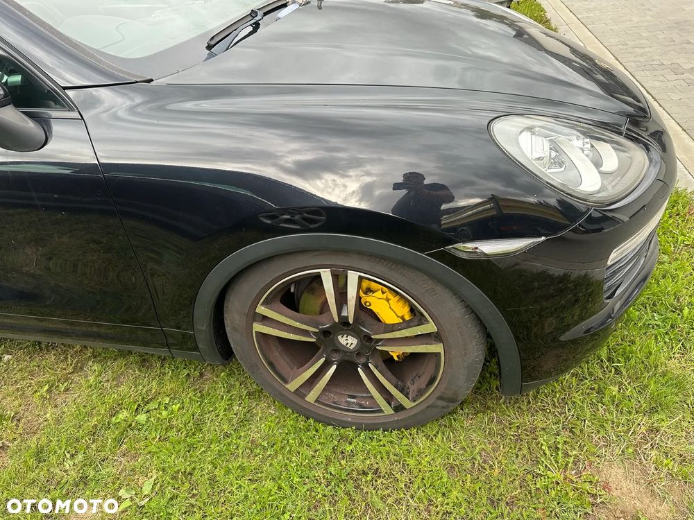 Porsche Cayenne S 958 kompletny przod maska zderzak lampy pas LC9X - 4