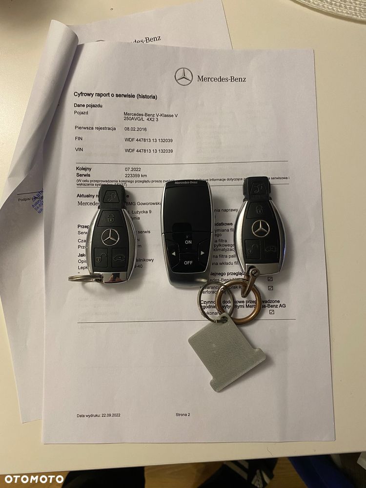 Mercedes-Benz Klasa V 250 (BlueTEC) d Avantgarde 7G-Tronic (d³ugi) - 22