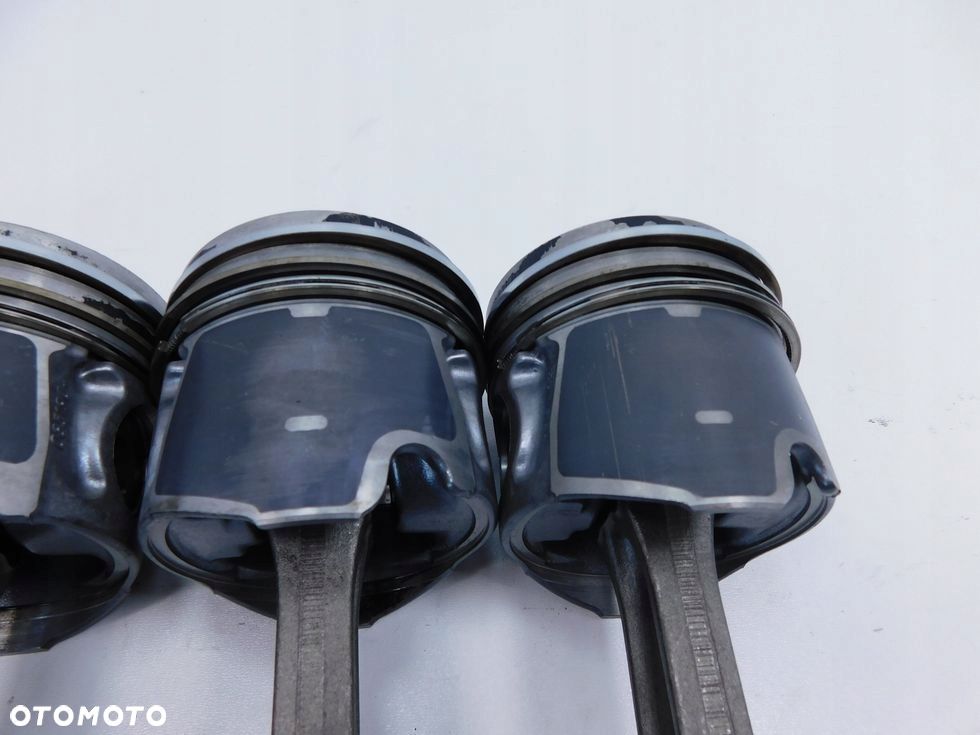 4X Tłok z korbowodem 2.0 TDCI HDI Volvo V50 S40 Ford Mondeo MK4 Kuga S-max - 6