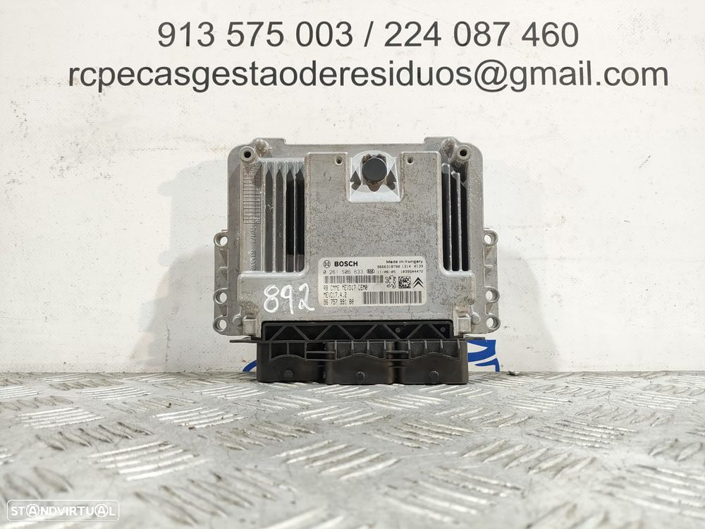 Centralina ECU Motor Bosch PSA 1.6 THP 200cv 5F03 5FU Original - 2