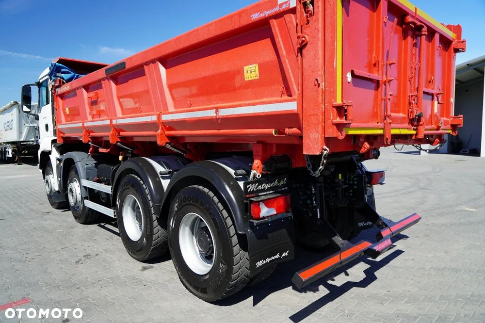 MAN TGS 35.460 / 8X4 / WYWROTKA 2 STR / BORDMATIC / MEILLER KIPPER / AUTOMAT / EURO 6 - 19