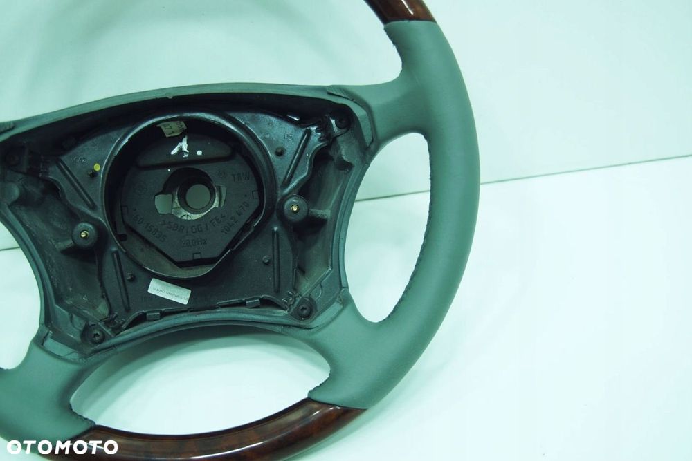 KIEROWNICA SKORA A2204601203 DREWNO MERCEDES CL W215 - 3
