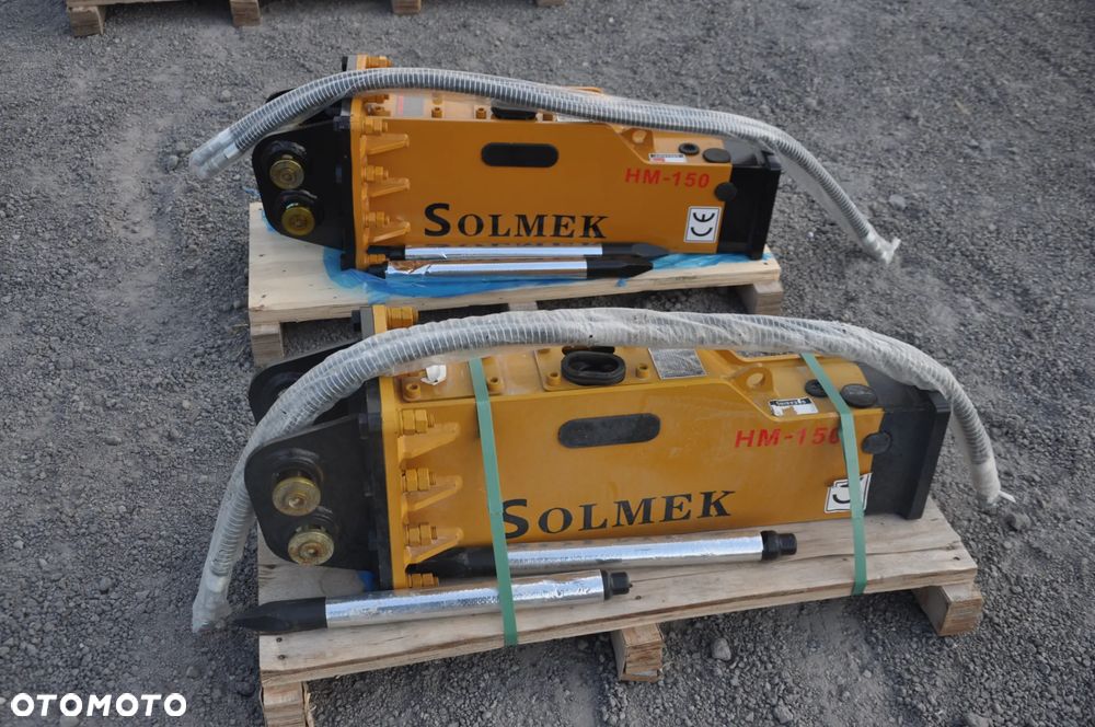 Młot wyburzeniowy Mini koparka Solmek HM 150 Hammer NOWY - 1