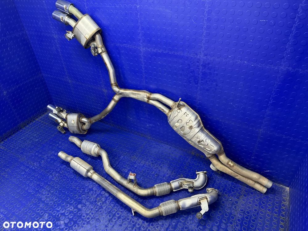 WYDECH tłumik aktywny AUDI A5 S5 F5 B9 3.0 TFSI rura wydechowa OEM 8W0253611B - 7