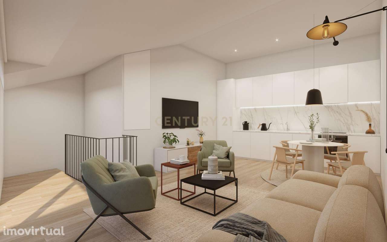 T2 Duplex no último piso no Villa 458 - Grande imagem: 3/22