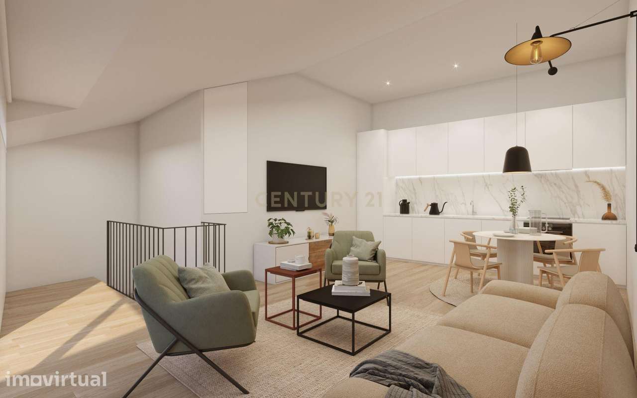 T2 Duplex no último piso no Villa 458 - Grande imagem: 3/22