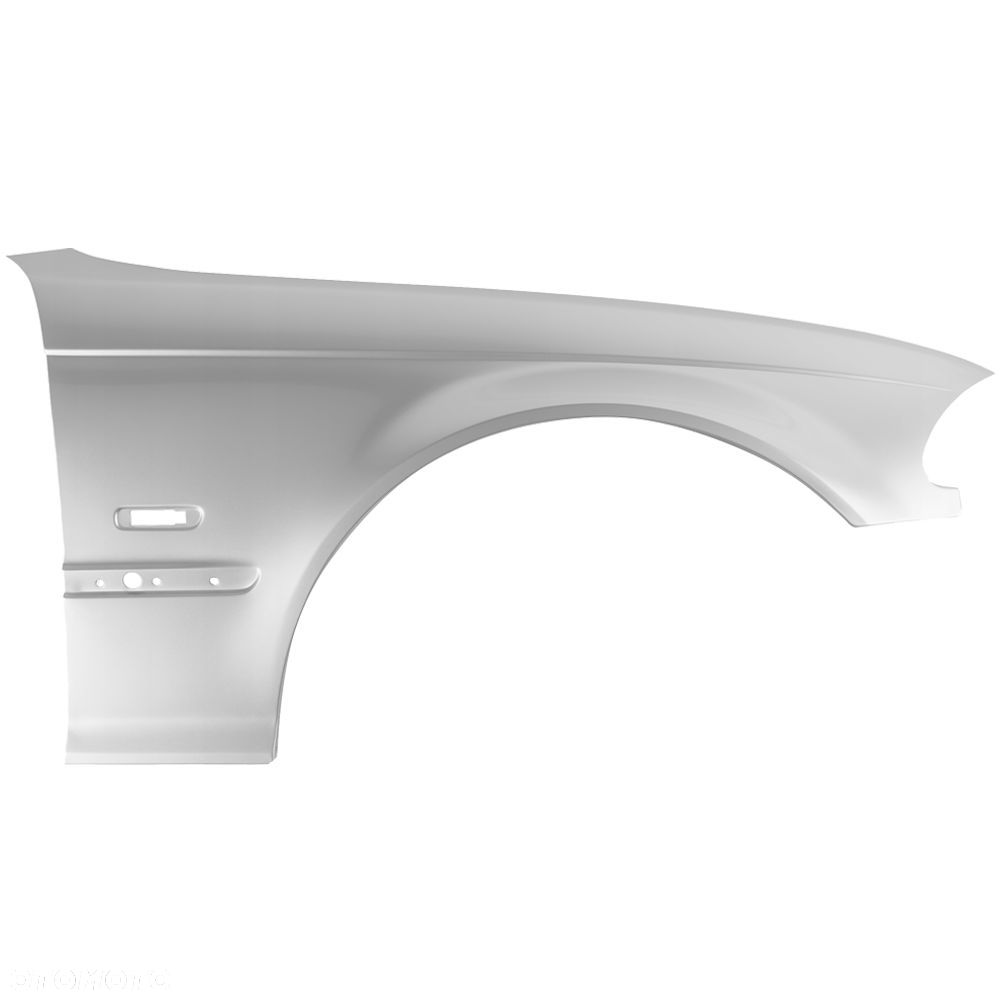 BLU Błotnik BMW 3 E46 354 prawy srebrny 98-01 przód sedan touring TitanSilber Metallic Silber - 2