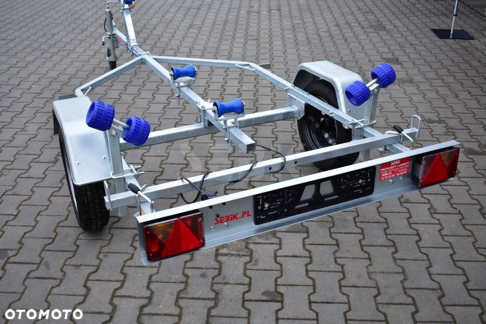 Niewiadów HIT CENOWY! SUPER PRZYCZEPA P 400 DO ŁODZI DŁ. 400 CM. - 6