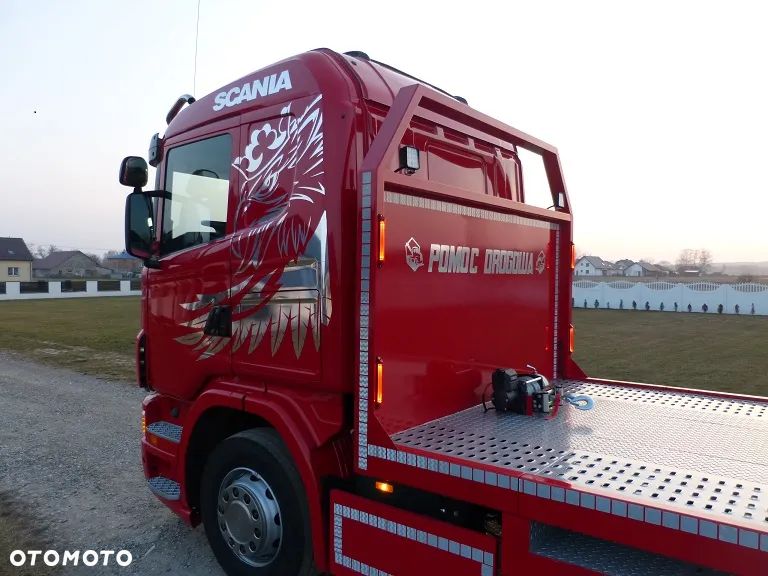 Scania G420 POMOC DROGOWA/ AUTOLAWETA / SPECJALNY / EURO 5 / BEZ EGR / NOWY NAJAZD LORH / DŁ. 8.40 M / XENON  / PODWÓJNA PODŁOGA / - 16