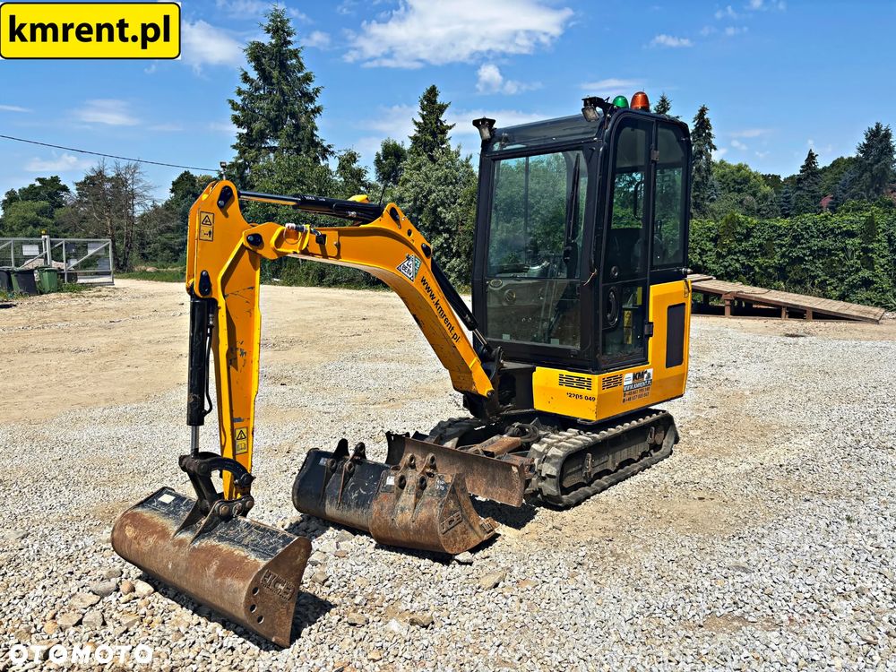 JCB 16 C-1 T3 MINI-KOPARKA 2022R | JCB 8015, 8016, 8025, 8030, YANMAR SV 15, CAT 302.5, 302.4, 301.6, 301.8, KUBOTA U27 - 10