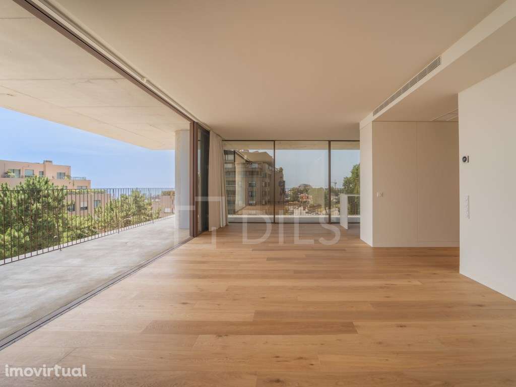 Apartamento T3 Torre Miramar - Vista Rio - Varanda 90m2 - Grande imagem: 5/58