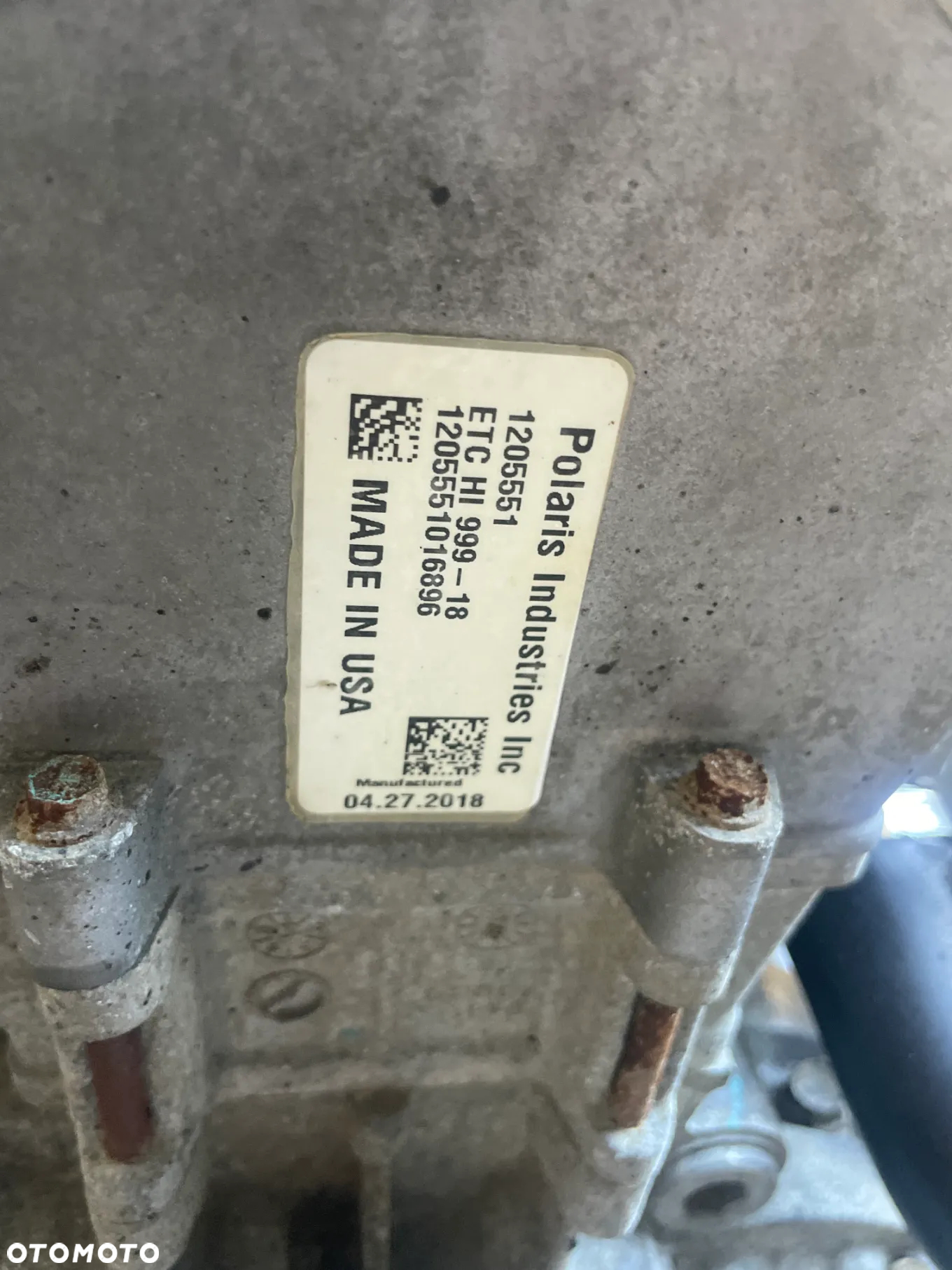 Polaris ranger XP 1000 silnik 2018 rok - 2