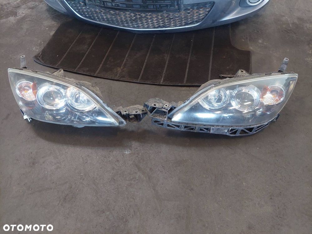 KOMPLETNY PRZÓD MASKA ZDERZAK BŁOTNIK LAMPY BELKA MAZDA 3 I BK LIFT - 11