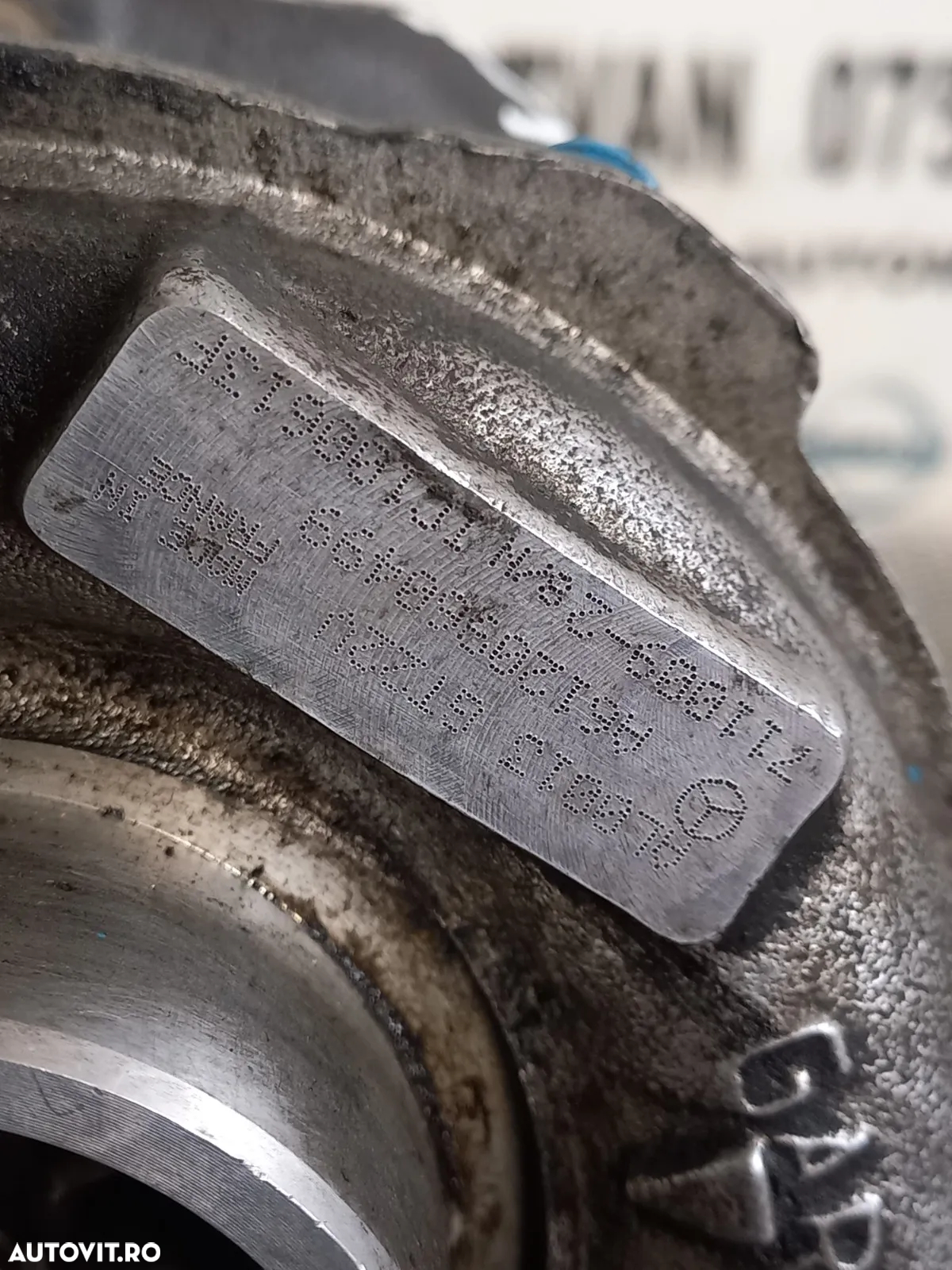Turbo Turbina Mercedes CLK C/E Class W211 W203 Sprinter 2.7 Cdi Cod A - Dezmembrari Arad - 8