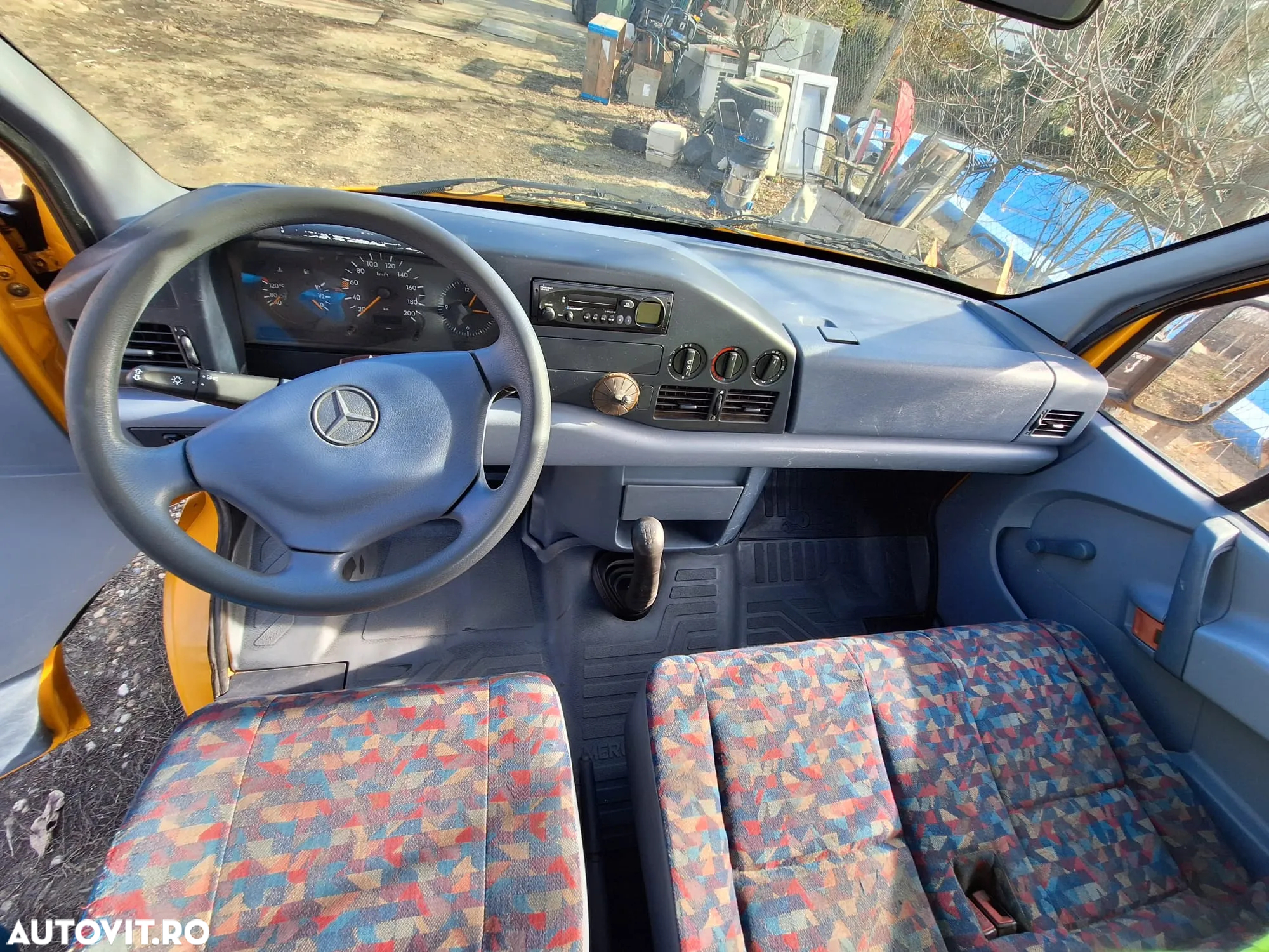 Mercedes-Benz 3.5t Sprinter 408D-autoplatforma BA14-punte dubla /km 215000 reali +rampe - 8