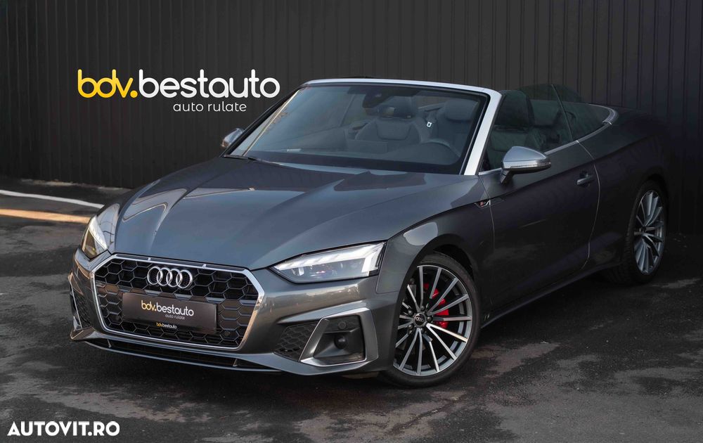 Audi A5 Cabrio 40 TFSI quattro S tronic S line - 1