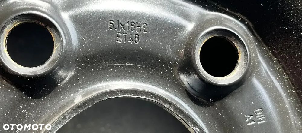 Felgi Stalowe 6" R16 5x112 ET48 używane komplet Nr Kat. F14 - 2