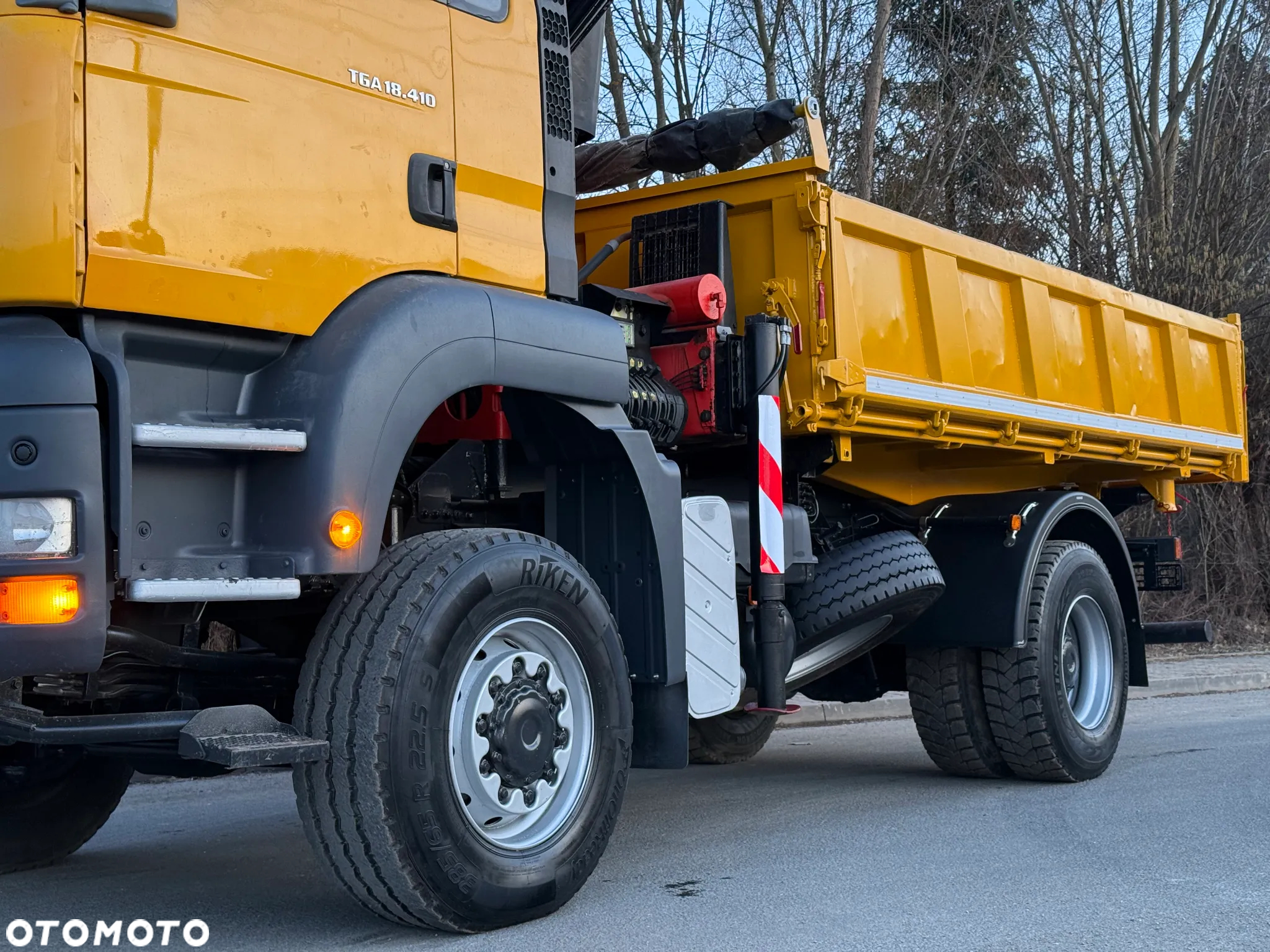 MAN * MAN TGA 18-410 * KIPER WYWROTKA * 4x4 * HDS Palfinger PK16500* Sprowadzony* Bardzo Dobry Stan * - 15