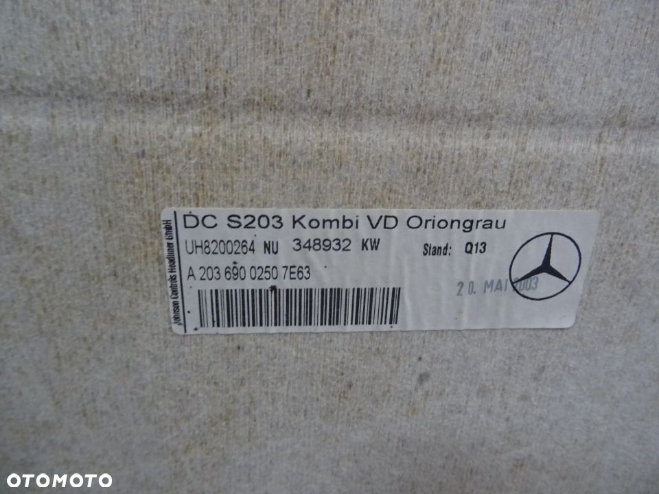 PODSUFITKA PODSUFITÓWKA W203 KOMBI NR132 - 8
