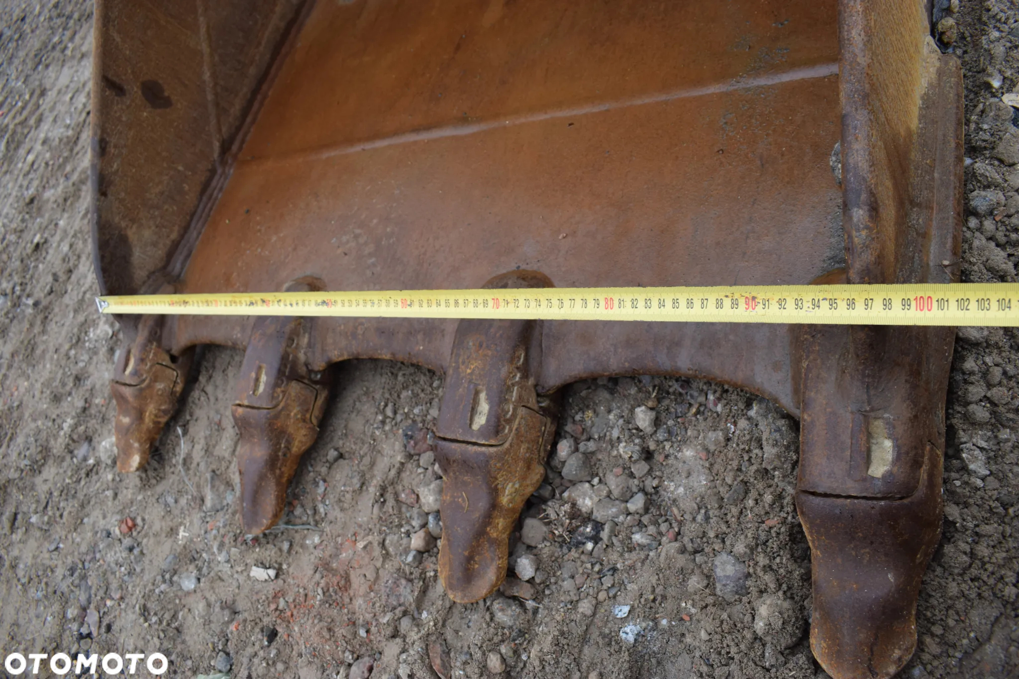 Oryginalna łyżka kopiąca Volvo z zębami na s60 * 100 CM * S60 * 0.75l * 2015r * - 10