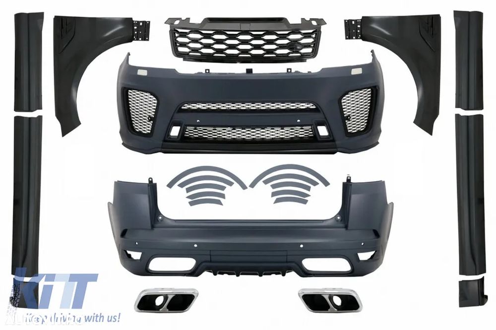 Pachet Exterior Range Rover Sport L494 (2013-2017) Conversie catre 2019 SVR Design- livrare gratuita - 1