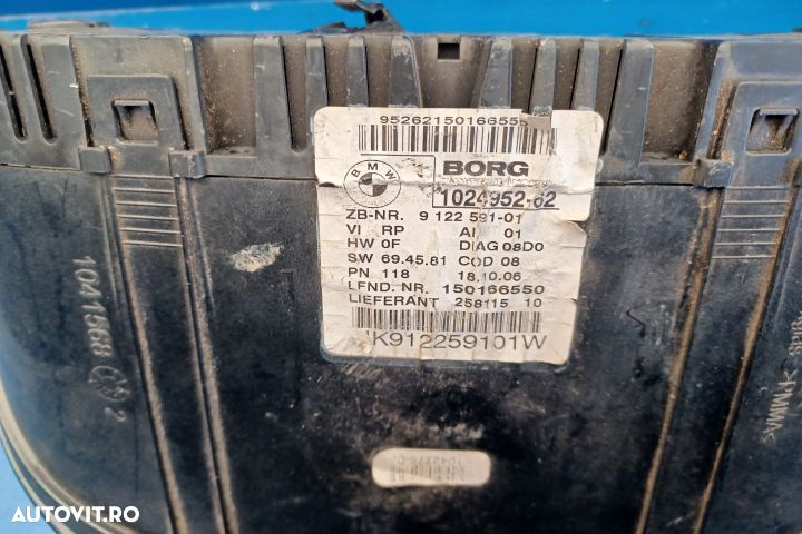 Ceasuri bord 102495262 1024952-62 912259101 9122591-01 BMW Seria 1 E8 - 3
