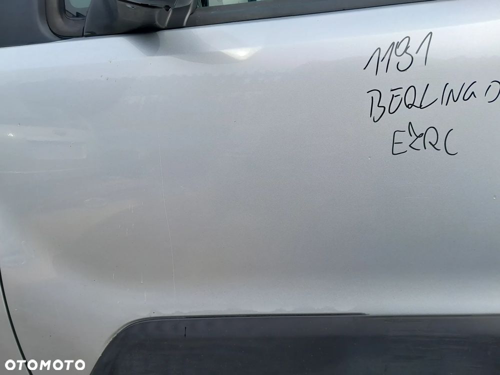 CITROEN BERLINGO II DRZWI LEWE PRZEDNIE LEWY PRZÓD  KOLOR: EZRC - 2