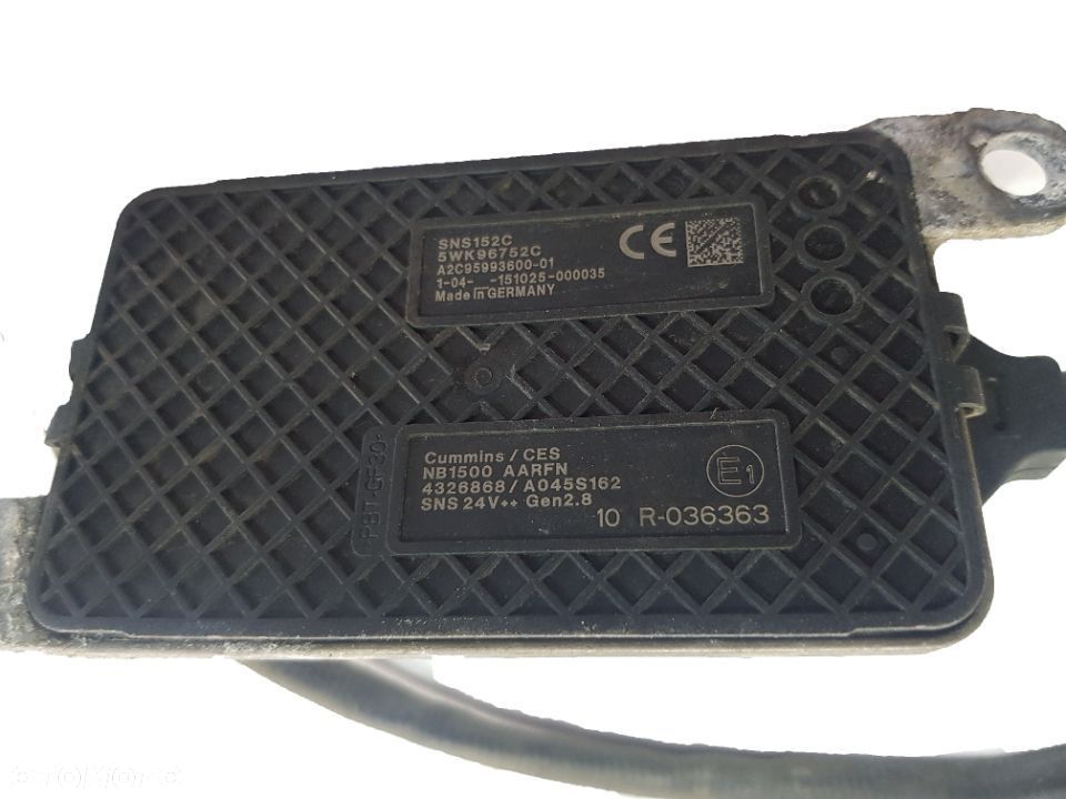 CZUJNIK NOX DAF XF CF 106 EURO 6 4326868 / A045S162 - 5