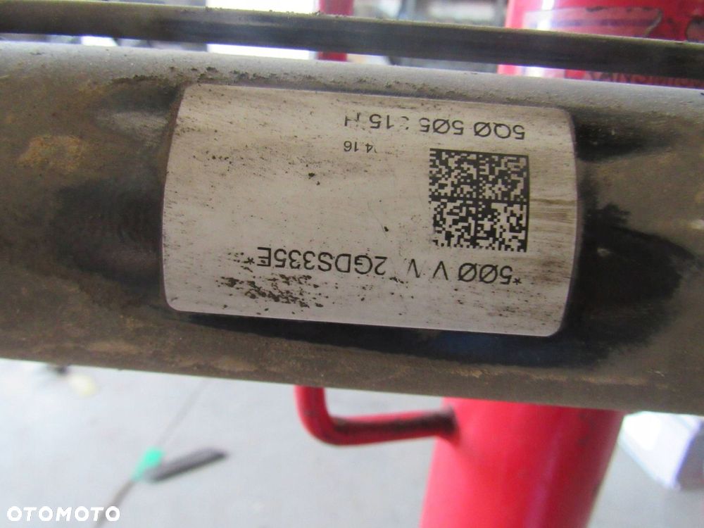 Volkswagen Golf VII 2016 tył zawieszenie oś - 2