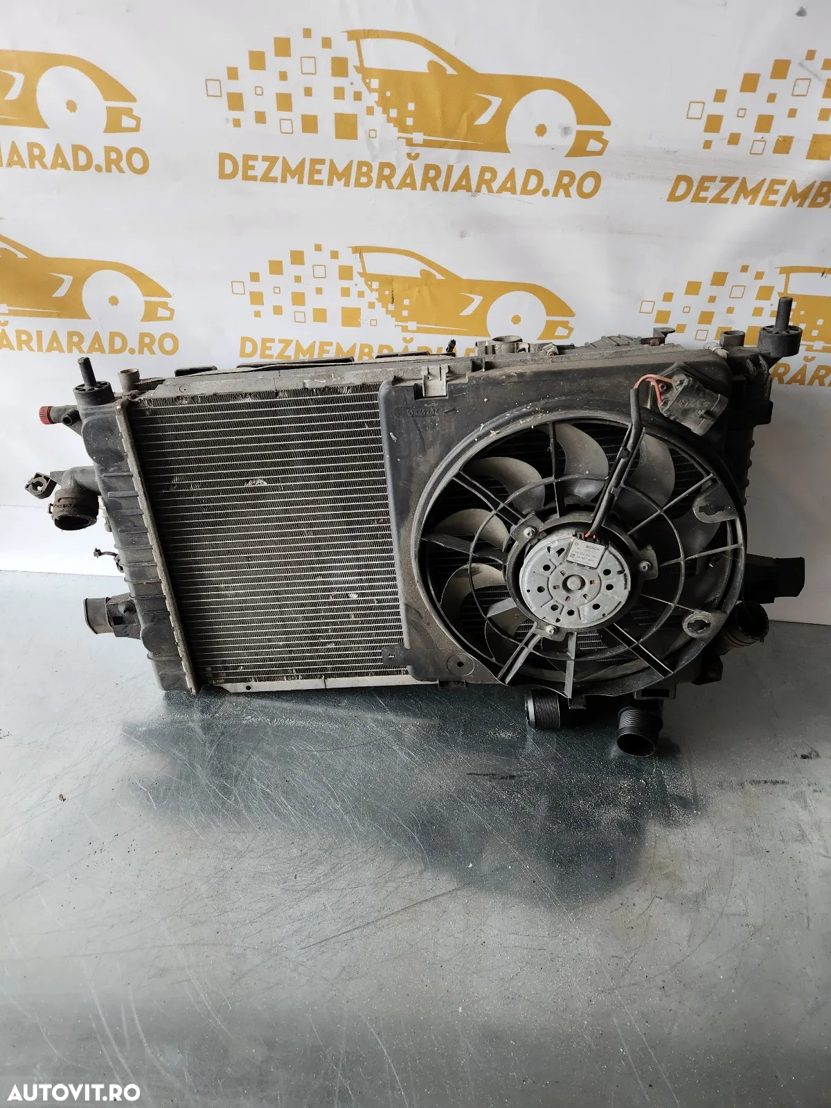 Grup Radiatoare Radiator Apa Clima Intercooler Termocupla Ventilator Clima Opel Astra H Zafira B 1. - 5