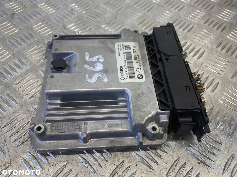 MODUŁ STEROWNIK KOMPUTER SILNIKA BMW F20 E87 E90 2.0 D 8518424 0281018594 - 1