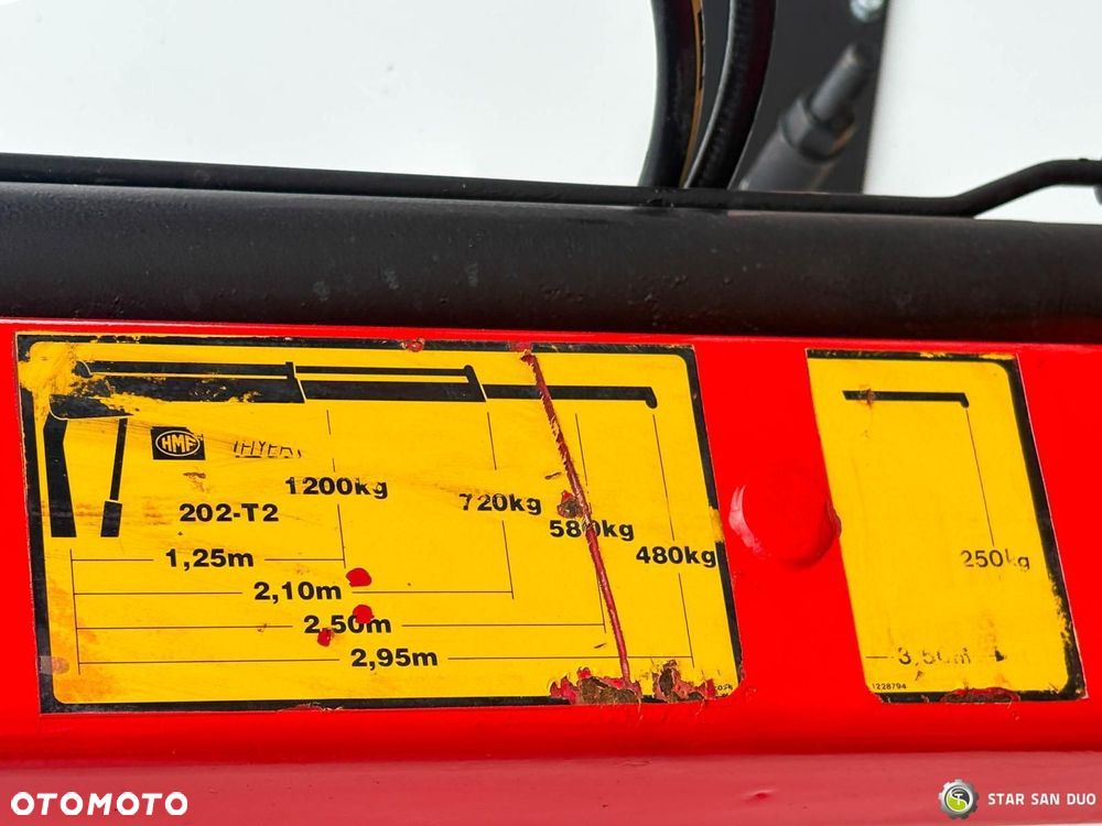 Iveco Eurocargo 4x4 HMF 202 Euro 6 Żuraw Niski Przebieg - 16