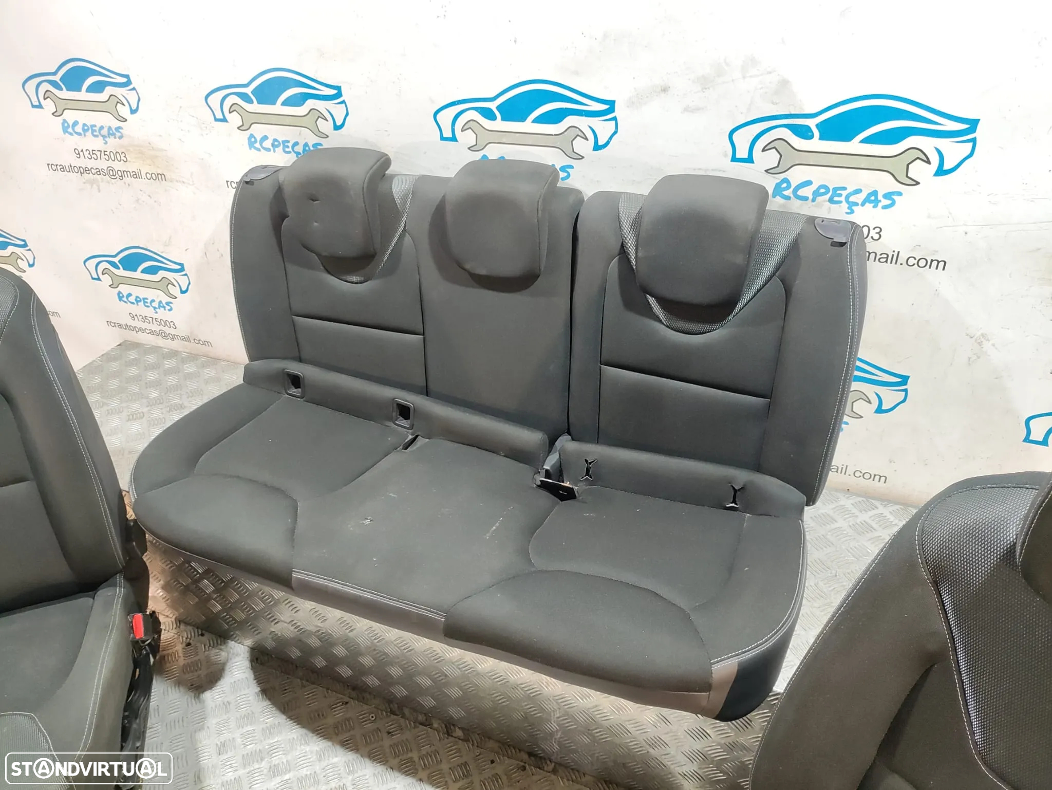 Conjunto Bancos Tecido Renault Clio IV 4 - 10