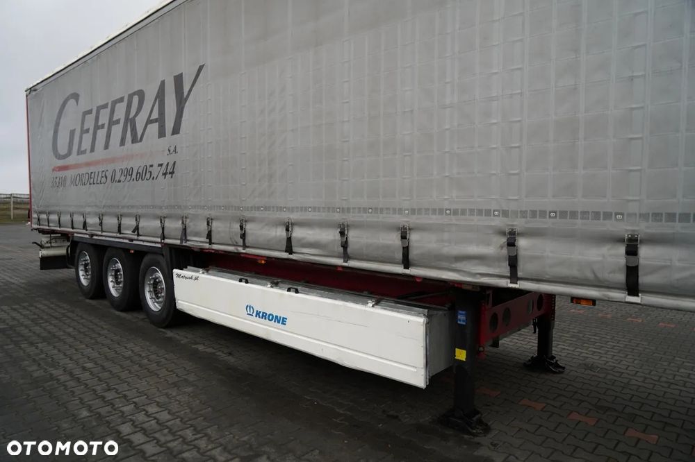 Krone FIRANKA / STANDARD  / KOSZ NA PALETY / SAF / - 9