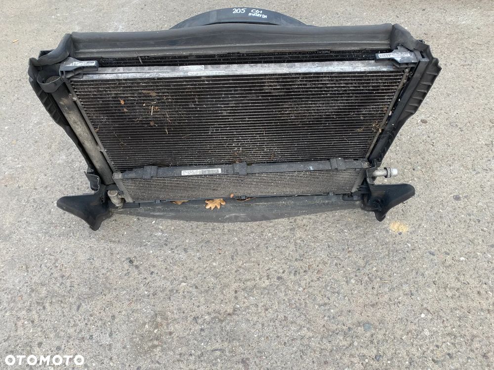 MERCEDES 205 komplet chlodnic hybryda plug in - 1